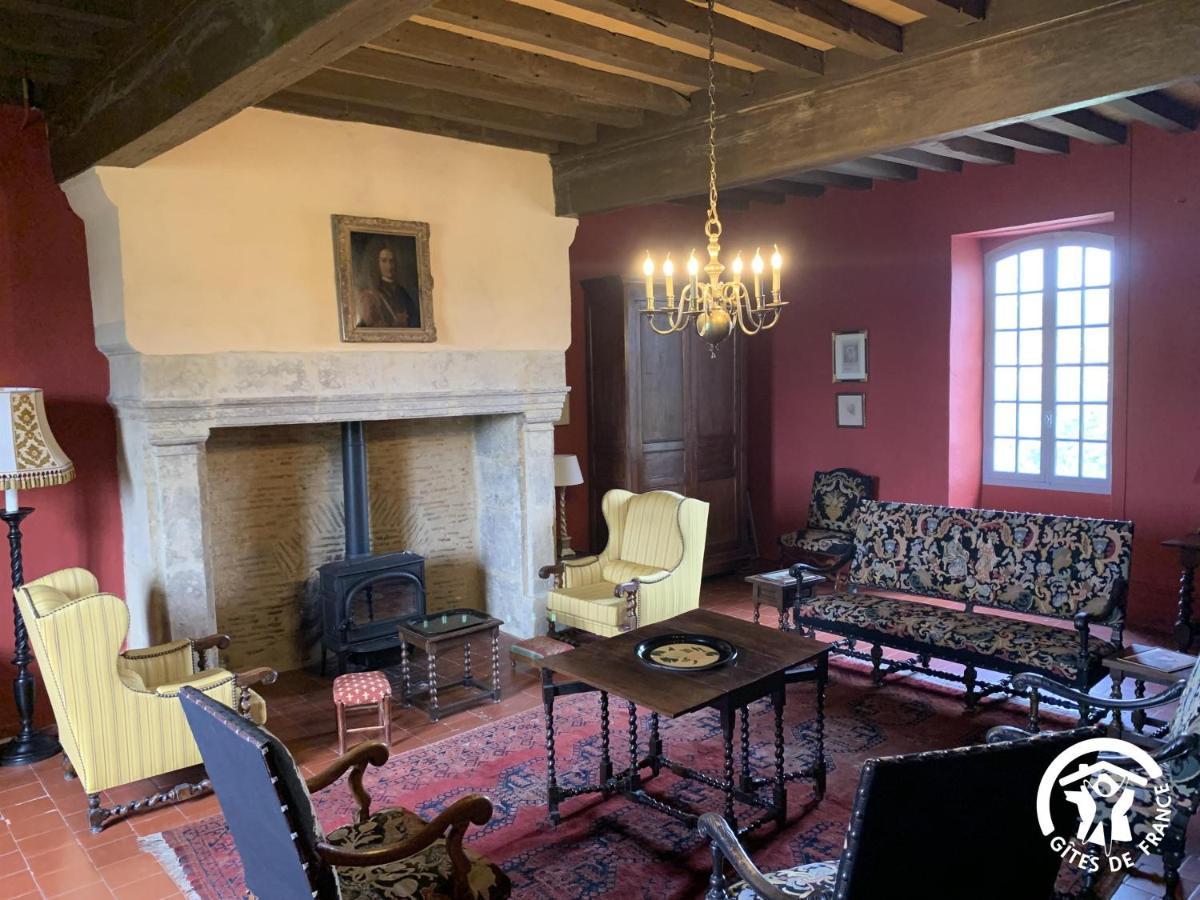 Chateau De Gardes Panzió Castin Kültér fotó